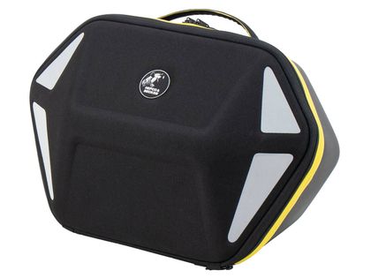 Hepco & Becker Royster Neo voor C-Bow ondersteuning - zwart - geel Zijkoffer Universeel