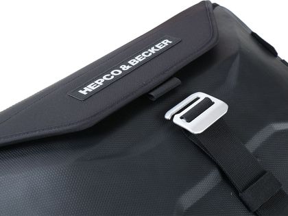 Hepco & Becker Xtravel voor C-Bow ondersteuning - zwart Zijkoffer Universeel