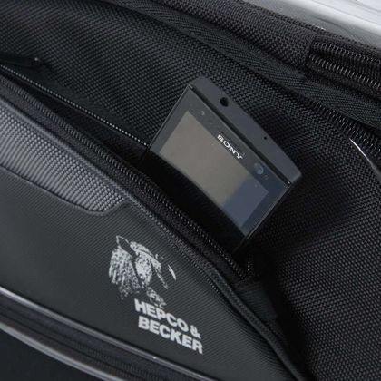 Hepco & Becker Street Tourer L - noir Tanktas Universeel