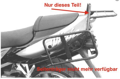 Hepco & Becker - zwart Steun voor topkoffer