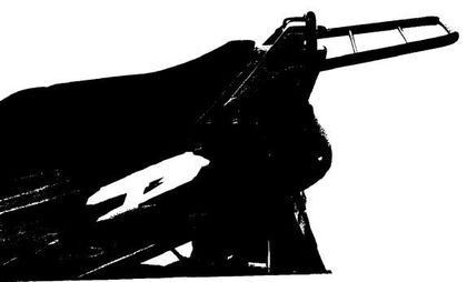 Porte Bagage Hepco & Becker tubulaire - noir