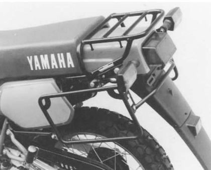 Hepco & Becker Alurack - black Top case support Ref : HBE05873A / 650445 01 01 YAMAHA 600 XT 600 Z TENERE - 1986 - 1987