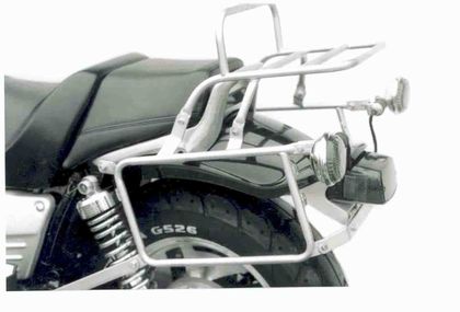 Support top case Hepco & Becker avec support de valises latérales - chrome