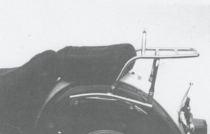 Support top case Hepco & Becker tubulaire - chrome