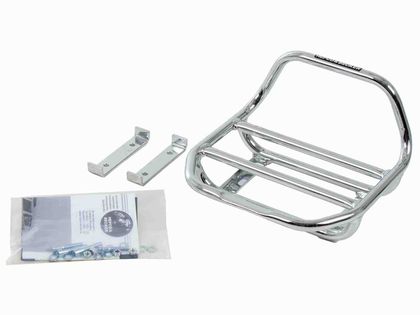 Support top case Hepco & Becker tubulaire - chrome