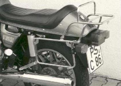 Support top case Hepco & Becker avec support de valises latérales - noir