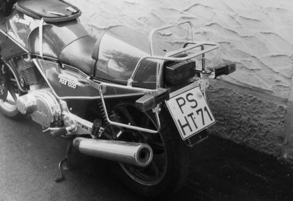 Support top case Hepco & Becker avec support de valises latérales - noir