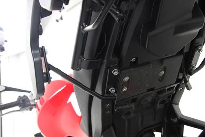 Support top case Hepco & Becker Aluminium - noir