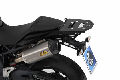 Porte Bagage Hepco & Becker Minirack - noir Ref : HBE06004A / 6507506 01 01 TRIUMPH 1050 SPEED TRIPLE 1050 ABS - 2011 - 2015