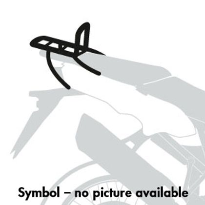 Hepco & Becker tubular - Chrom Halterung für Topcase