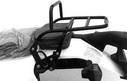 Support top case Hepco & Becker tubulaire - noir