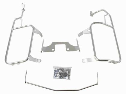 Hepco & Becker Ausschnitt für Koffer Xplorer 37/40 Liter - Edelstahl Seitenkofferhalterung