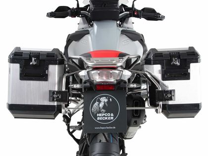 Hepco & Becker Ausschnitt - Silber/Edelstahl Seitenkofferhalterung Ref : HBE06104A / 6516519 00 22-00-40 BMW 1250 R 1250 GS ADVENTURE ABS (0J51) - 2019 - 2024