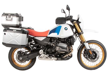 Valise Hepco & Becker Kit complet avec support - noir/argent