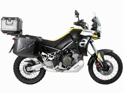 Hepco & Becker Ausschnitt - schwarz Seitenkofferhalterung