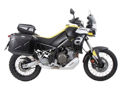 Hepco & Becker Ausschnitt - schwarz Seitenkofferhalterung