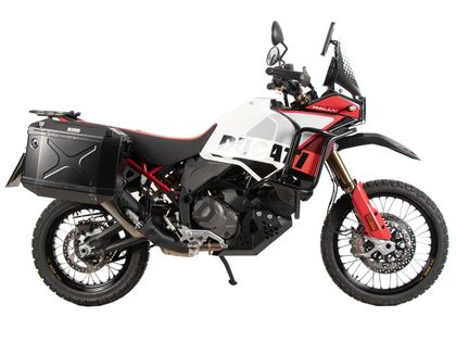 Valise Hepco & Becker Kit complet Xplore avec support Cutout - noir