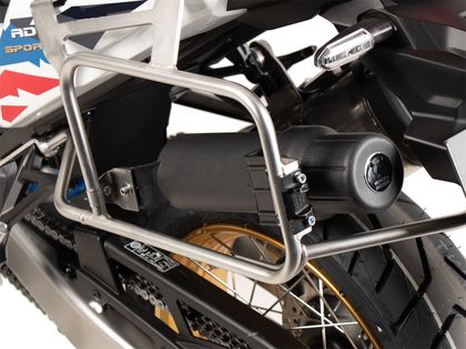 Hepco & Becker Ausschnitt für Xplorer 40/37 Liter Koffer - Edelstahl Seitenkofferhalterung Ref : HBE06137A / 6519544 00 22 HONDA 1100 CRF 1100 L AFRICA TWIN ADVENTURE SPORTS ABS - 2024 - 2025