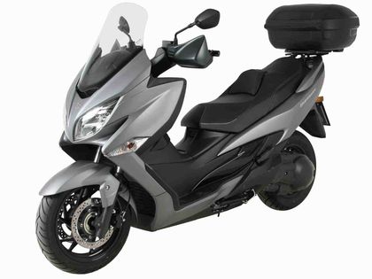 Support top case Hepco & Becker Alurack - noir Ref : HBE06141A / 6523539 01 01 SUZUKI 400 AN 400 BURGMAN ABS - 2017 - 2025