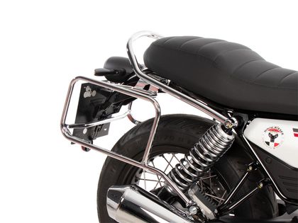 Support valises Hepco & Becker Tubulaire - chrome