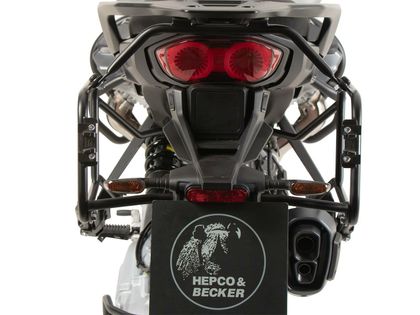 Hepco & Becker Tubular - black Side case holder