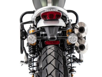 Support valises Hepco & Becker Tubulaire - noir