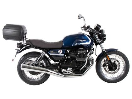 Support top case Hepco & Becker tubulaire - chrome