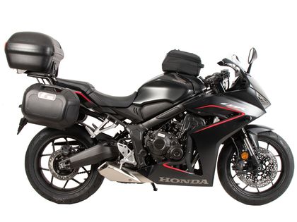 Support top case Hepco & Becker Easyrack - noir Ref : HBE06349A / 6619548 01 01 HONDA 650 CBR 650 R - 2024 - 2025