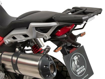 Support top case Hepco & Becker Easyrack pour porte bagage d'origine - noir