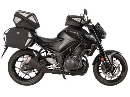Porte Bagage Hepco & Becker Rack sport - noir Ref : HBE06416A / 6704584 00 01 YAMAHA 320 MT-03 - 2025