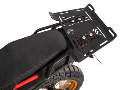 Porte Bagage Hepco & Becker D'extension - noir Ref : HBE06572A / 8007687 00 01 APRILIA 660 TUAREG 660 RALLY - 2025