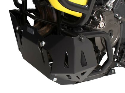 Hepco & Becker aluminium - black Engine protection