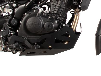 Hepco & Becker aluminium - black Engine protection