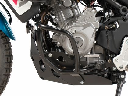 Hepco & Becker aluminium - black Engine protection