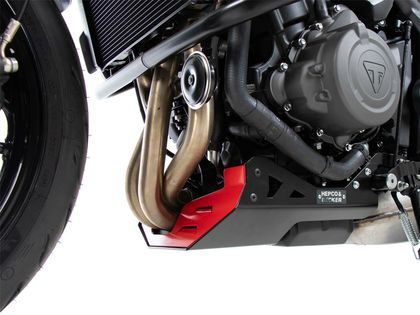 Sabot moteur Hepco & Becker - noir/rouge