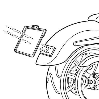 Heinz Bikes Montage-adapter Plaathouder