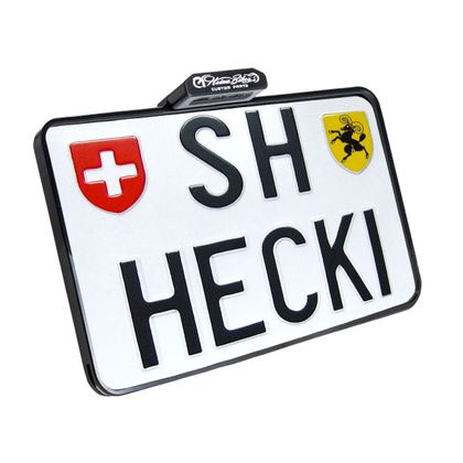 Support de plaque Heinz Bikes immatriculation Ref : HEIZ00262A / 20301557 