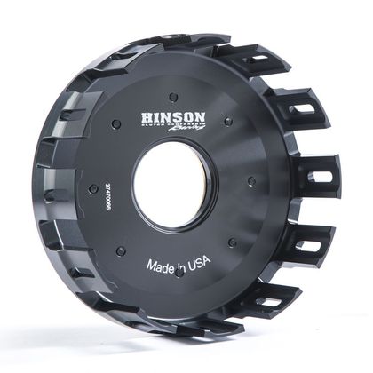 Cloche d'embrayage Hinson Billetproof® aluminium avec amortisseurs de couple