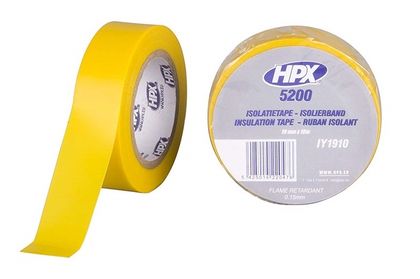 Scotch Hpx Ruban isolant jaune 19mm x 10m Universel