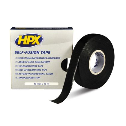 Hpx Sort vulkaniserende bånd sort 19mm x 10m Universel Tape
