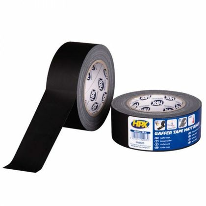 Páska Hpx Matný černý Gaffer páska - 48mm x 25m Univerzální