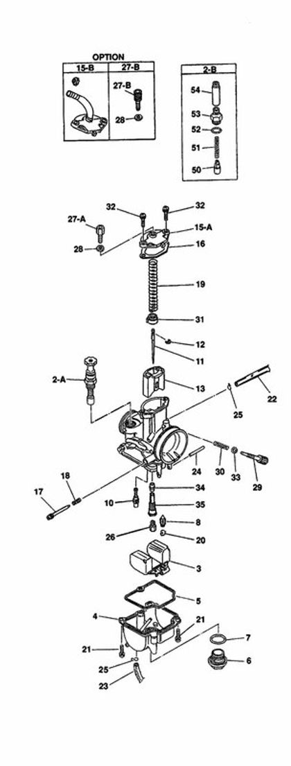 Carburateur Keihin PWK35 Universel