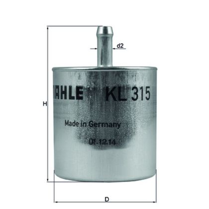 Filtre à essence Jmp KL315