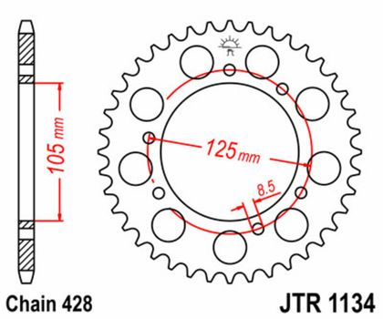 JT. Steel Standard 1134 - 428 Crown