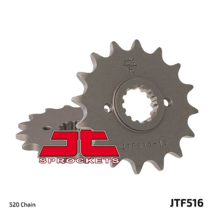 JT. Standard Stahlritzel vorne 516 - 520 Ritzel für den Ausgang des Getriebes Ref : JTC00395A / 1077411001 