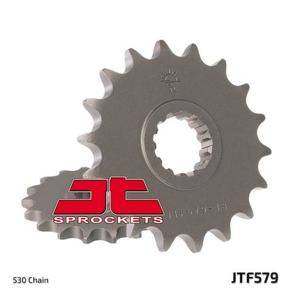 Pignon de sortie de boite JT. acier standard 579 - 530 Ref : JTC00425A / 1077451002 