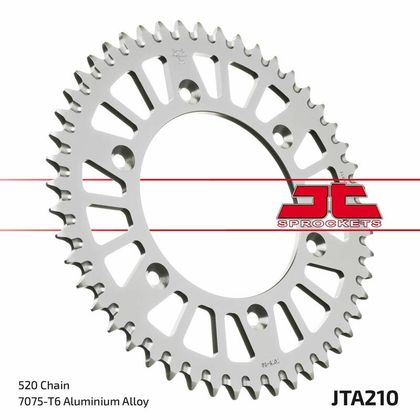 JT. Aluminium Ultra-Light Self-Cleaning Rear Sprocket 210 - 520 Kroon