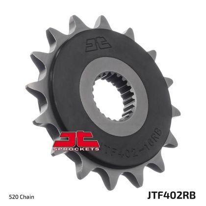 Pignon de sortie de boite JT. 16 dents acier standard pas 520 type 402