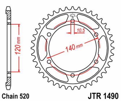 JT. Staal standaard 1490 - 520 Kroon