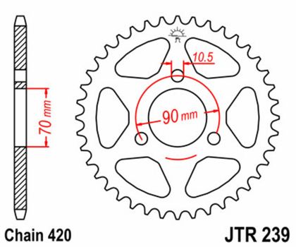 JT. Staal standaard 239 - 420 Kroon